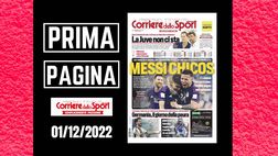 Prima pagina Corriere dello Sport: “Messi chicos”
