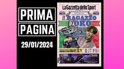 Prima pagina Gazzetta dello Sport: Sinner, il ragazzo d’oro