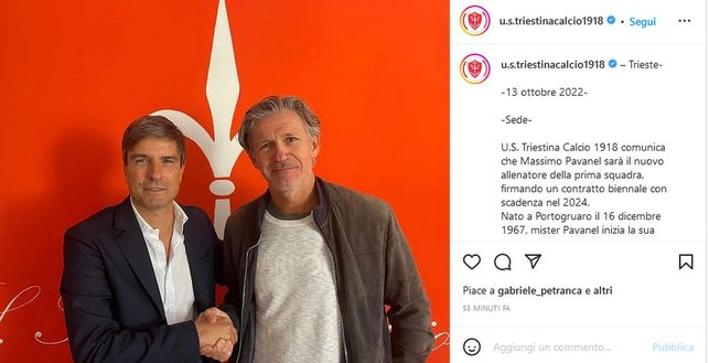Triestina Pavanel (credit Instagram Triestina) Triestina Pavanel