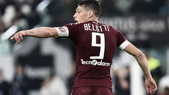 Andrea Belotti, capitano del Torino.  Andrea Belotti, capitano del Torino.