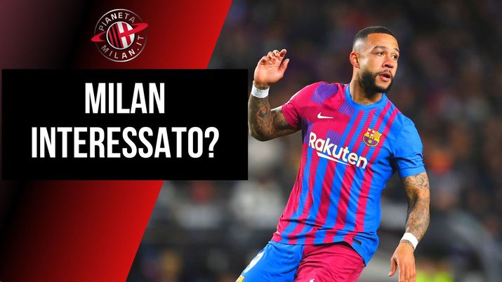 Memphis Depay del Barcellona, secondo AS è un obiettivo anche del Milan