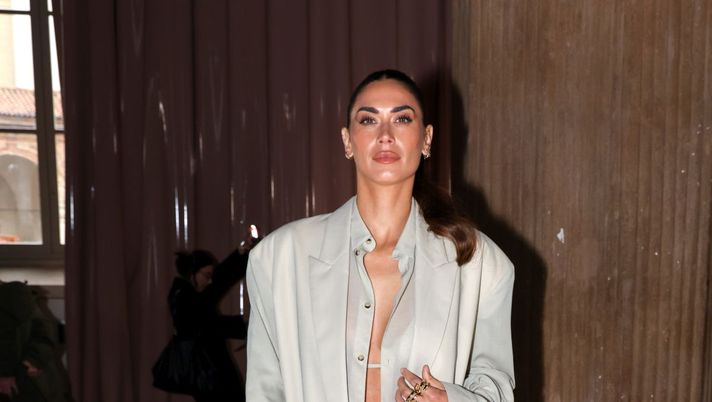 Melissa Satta alla Milano Fashion Week: il look scelto per le sfilate del venerdì - immagine 1