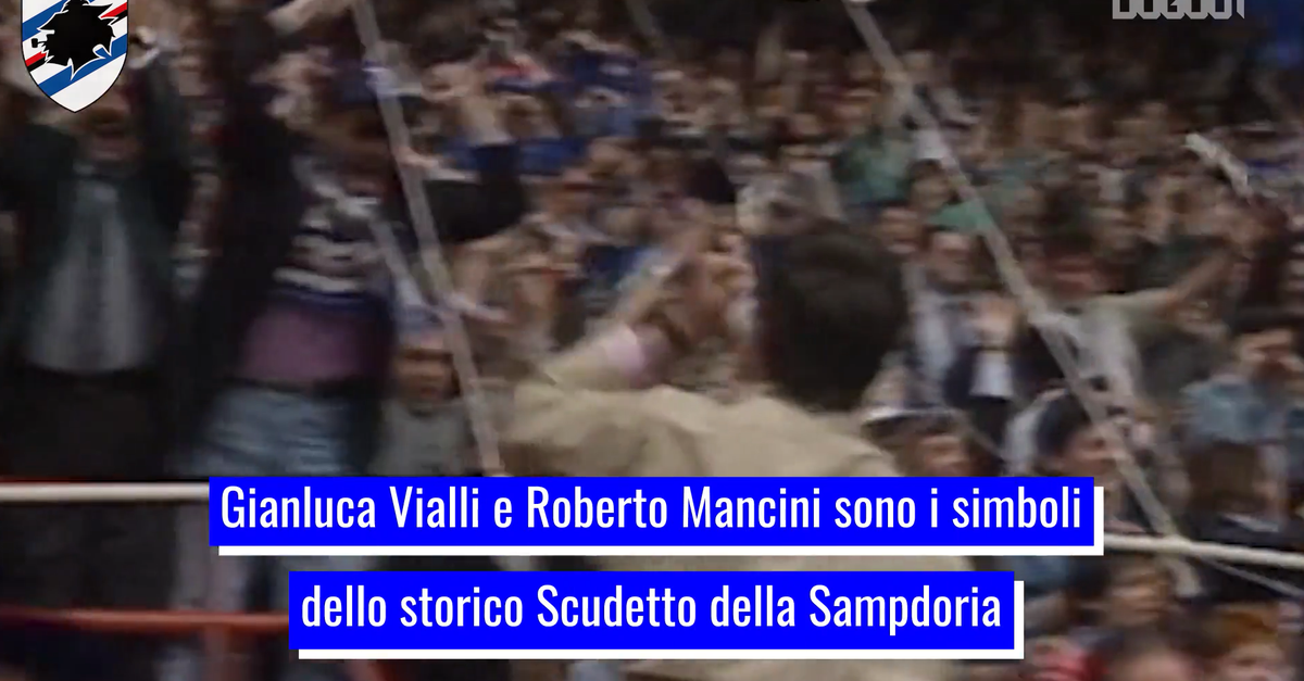 Video Sampdoria 30 Anni Dallo Scudetto Vialli Mancini E Quella