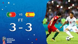 Portogallo-Spagna 3-3 – L’hat-trick di Ronaldo non basta ai lusitani per superare le furie rosse
