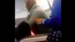 VIDEO Armero, parapiglia in aereo