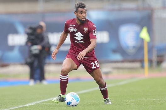 EMPOLI, ITALY - MAY 01: Lévy Koffi Djidji of Torino FC in action during the Serie A match between Empoli FC and Torino FC at Stadio Carlo Castellani on May 1, 2022 in Empoli, Italy. (Photo by Gabriele Maltinti/Getty Images) Torino, il pagellone di fine anno: Djidji 6.5, stagione oltre le aspettative- immagine 2
