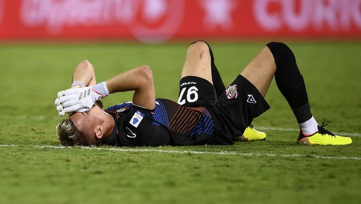 Ionut Radu dopo la papera in Fiorentina-Cremonese