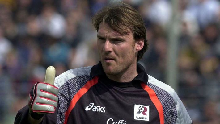 Massimo Taibi (ex portiere AC Milan), qui con la maglia della Reggina nel 2001 | AC Milan News (Getty Images) 