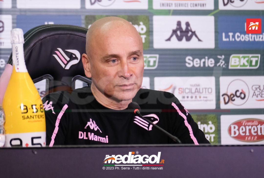 FOTO PALERMO, verso il Genoa: Eugenio Corini in conferenza stampa (GALLERY) - immagine 5