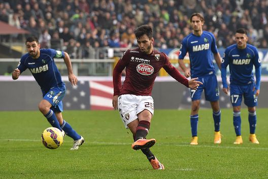 Sanchez Mino con la maglia del Torino Sanchez Mino con la maglia del Torino