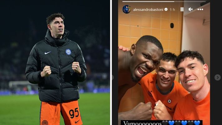 Bastoni esulta con la ThuLa. “Amala sempre e per sempre, grazie tifosi” - immagine 1