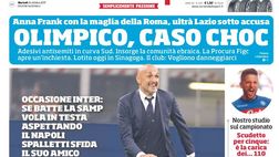 EDICOLA / CdS: Inter, andiamo a comandare: con la Samp per il primo posto”