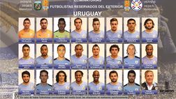 Uruguay, convocato Vecino per le due gare di qualificazione contro Argentina e Paraguay