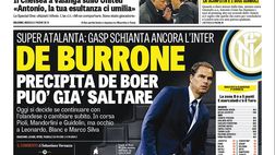 EDICOLA GDS / Precipita de Boer. Oggi si decide se cambiare subito. In corsa…
