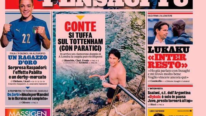 BUONGIORNO CITTACELESTE &#8211; LE PRIME PAGINE DEI PRINCIPALI QUOTIDIANI SPORTIVI &#8211; GUARDA 