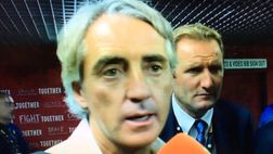 Mancini: “Lavoro come sempre per l’Inter ma siamo pochissimi. Icardi ha provato ma…”