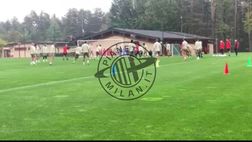 VIDEO – Dinamo-Milan, immagini dalla rifinitura di Milanello | PM News