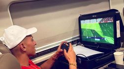FOTO – Gollini gamer on the road. E porta la SPAL… in Premier League