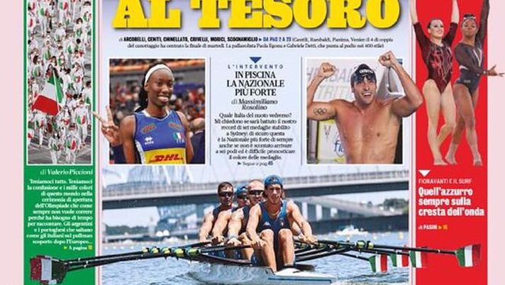 BUONGIORNO CTTACELESTE – LE PRIME PAGINE DEI PRINCIPALI QUOTIDIANI SPORTIVI – GUARDA 
