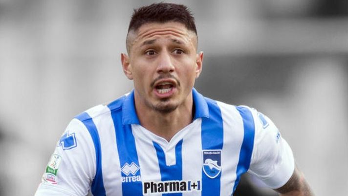 Mandatory Credit: Photo by Aflo/REX/Shutterstock (5613407u)
Gianluca Lapadula (Pescara)
Serie B football: Pescara v Novara, Pescara, Italy - 13 Mar 2016  Mandatory Credit: Photo by Aflo/REX/Shutterstock (5613407u)
Gianluca Lapadula (Pescara)
Serie B football: Pescara v Novara, Pescara, Italy - 13 Mar 2016
