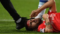 Benfica, scontro tra compagni di squadra: 15 punti di sutura