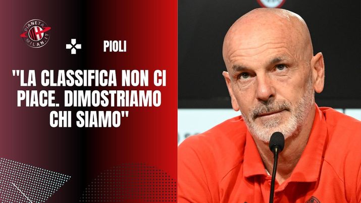 Stefano Pioli AC Milan conferenza stampa Milanello