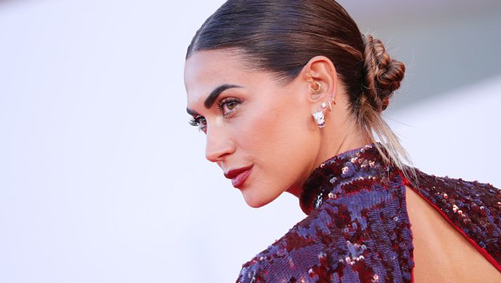 VENICE, ITALY - SEPTEMBER 09: Melissa Satta attends the red carpet of the movie "America Latina" during the 78th Venice International Film Festival on September 09, 2021 in Venice, Italy. (Photo by Vittorio Zunino Celotto/Getty Images) Melissa Satta racconta: “Boateng? Separazione dipesa da lui, ho sofferto molto…” - immagine 1