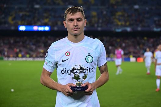 barella MVP in Barcellona-Inter