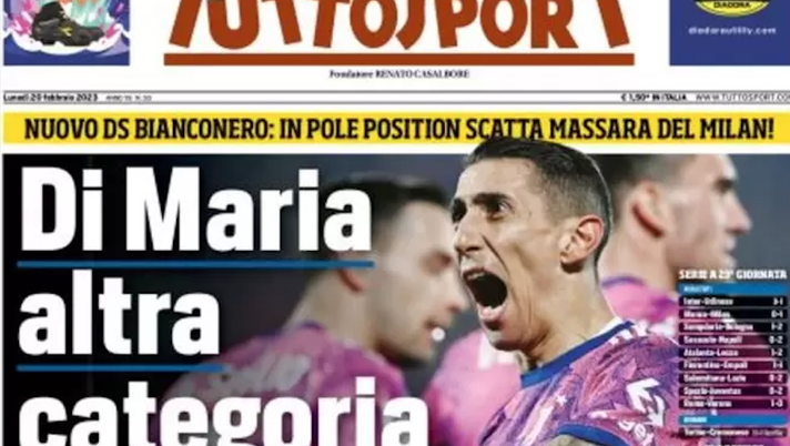 EDICOLA TS – Nuovo ds Juve: in pole position Massara del Milan - immagine 1