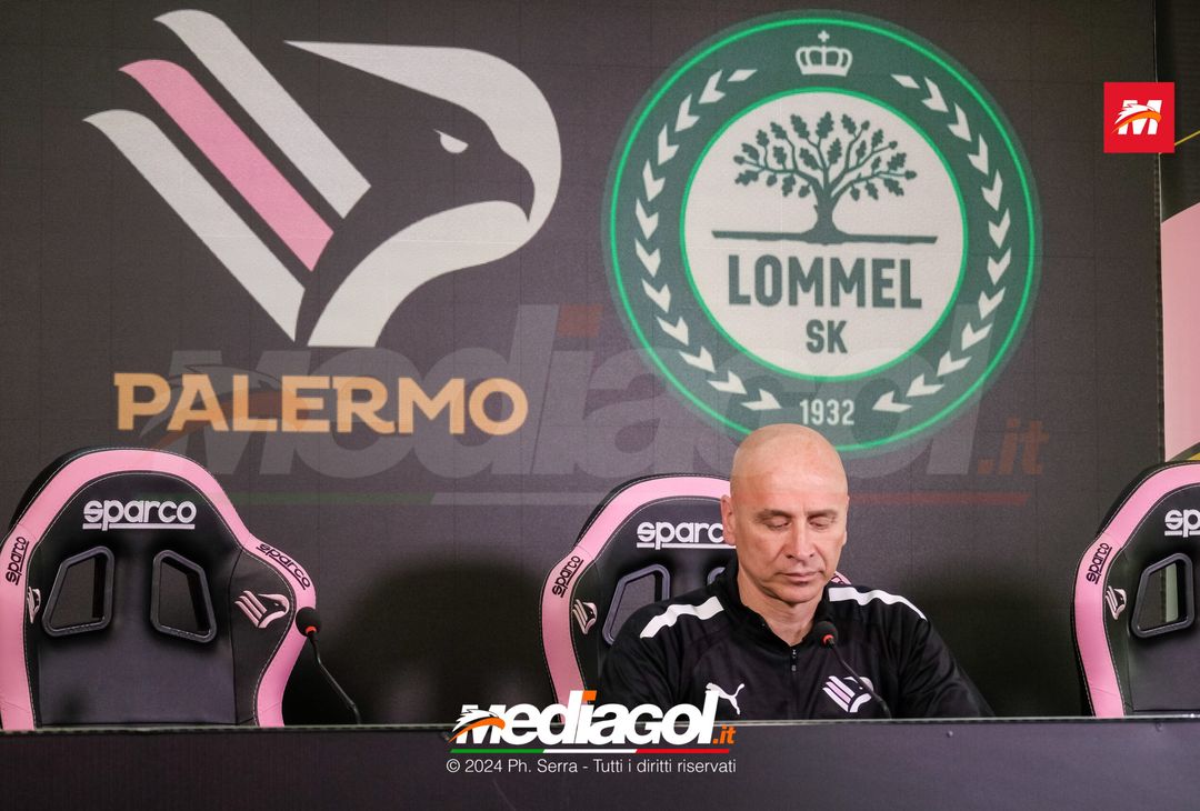FOTO Palermo-Lommel, la conferenza post match di Corini e Ryan GALLERY) - immagine 8