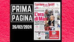 Prima pagina Corriere dello Sport: Gasp ha bloccato il Milan