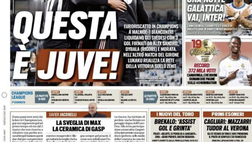 Prima Pagina, Tuttosport: “Ibra ko, coraggio Milan. Notte galattica, vai Inter”