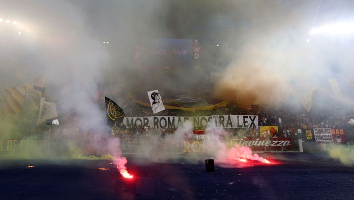 Roma Bayer La Coreografia Della Curva Sud “amor Romae Nostra Lex” Ultime 