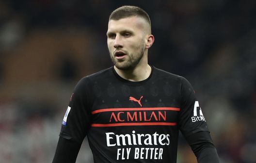 Ante Rebic (attaccante AC Milan) qui durante Milan-Empoli 1-0 (Serie A 2021-2022) | News (Getty Images) Ante Rebic AC Milan Milan-Empoli 1-0 Serie A 2021-2022
