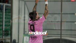 Ascoli-Palermo 1-2: Brunori show, doppietta e rigore parato. Rosa belli e da playoff