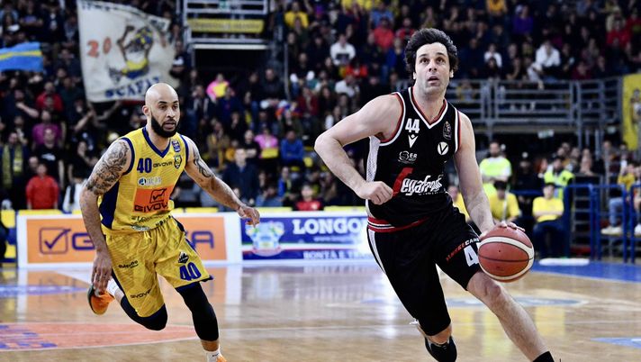 Givova Scafati - Virtus Segafredo Bologna
UnipolSai Legabasket Serie A 2022/2023
Scafati, 19/04/2023
Foto G. Masi / Ciamillo-Castoria Scafati-Virtus, le pagelle- immagine 1