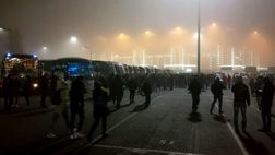 FOTO L’arrivo dei tifosi del Pordenone a Milano