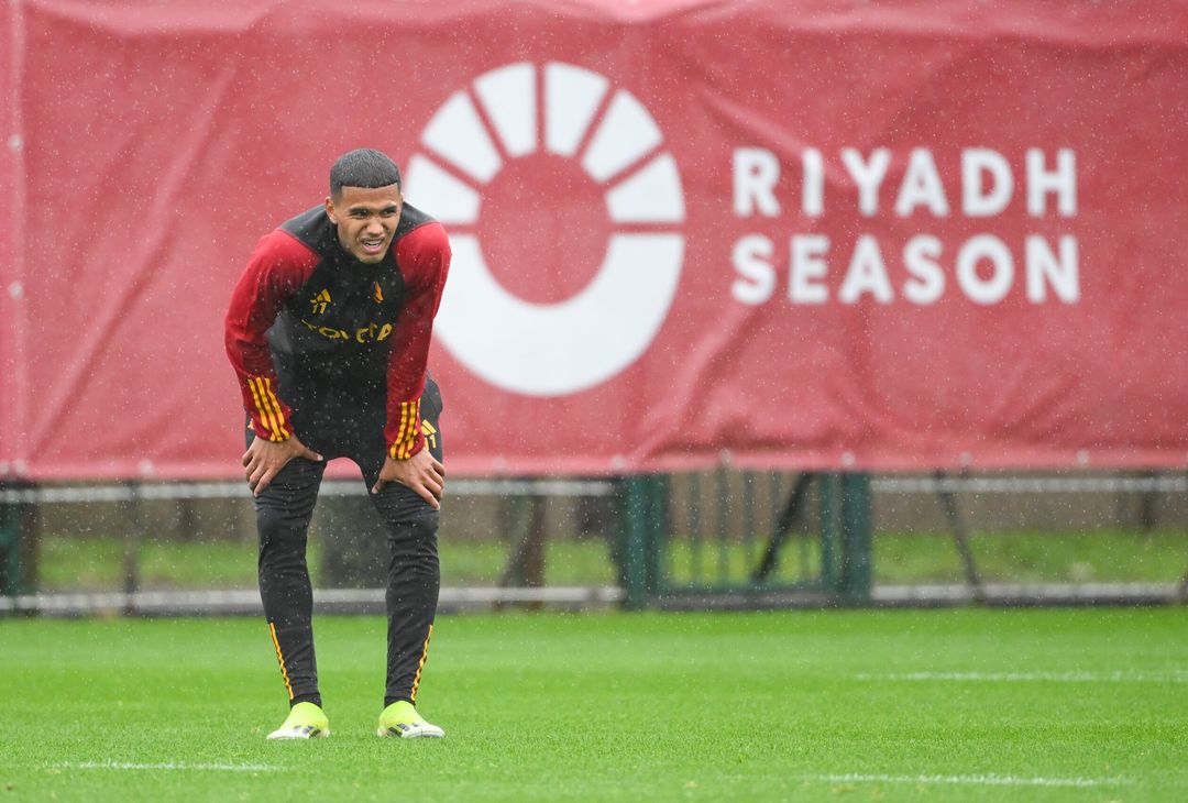 Roma, la ripresa degli allenamenti sotto la pioggia a Trigoria – FOTOGALLERY - immagine 46