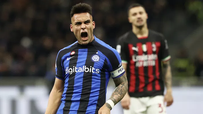 Lautaro Martínez derby Inter-Milan Serie A 2022-2023