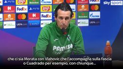 VIDEO Villarreal-Juventus, Emery: “Una partita fisica. Ci vuole mentalità di ferro”