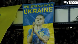 VIDEO Everton-Manchester City, omaggio all’Ucraina: lacrime per Zinchenko