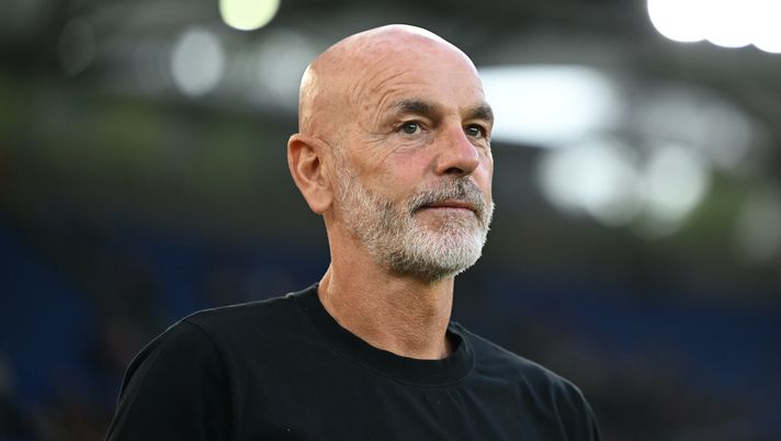 Stefano Pioli AC Milan Roma-Milan 1-2 Serie A 2023-2024