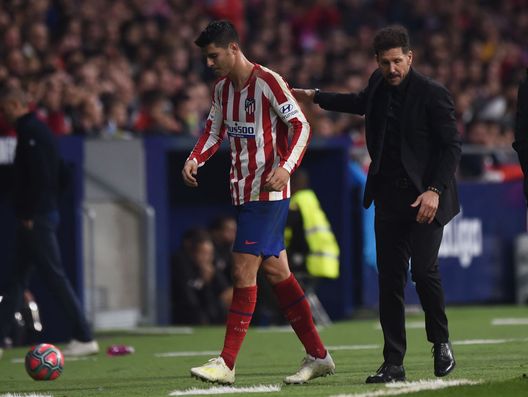 Morata Simeone (getty images) Morata Simeone (getty images)