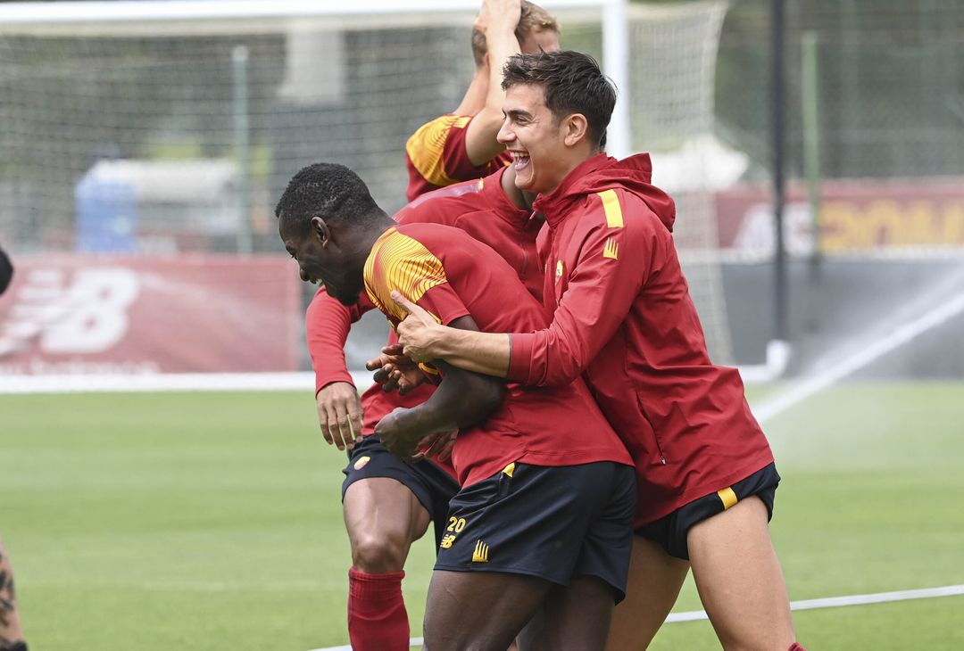 Roma, la rifinitura alla vigilia del Bayer Leverkusen – FOTO GALLERY - immagine 9