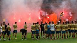 Tifosa Las Palmas verso Tenerife durante il derby: “Gooool” come se non ci fosse un domani…