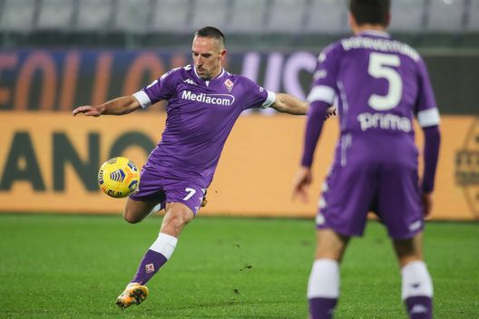  GERMOGLI PH: 16 DICEMBRE 2020 FIRENZE STADIO ARTEMIO FRANCHI SERIE A FIORENTINA VS SASSUOLO NELLA FOTO RIBERY 