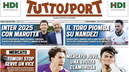 Prima Pagina, Tuttosport: “Vlahovic sfida Dybala. Inter 2025 con Marotta”