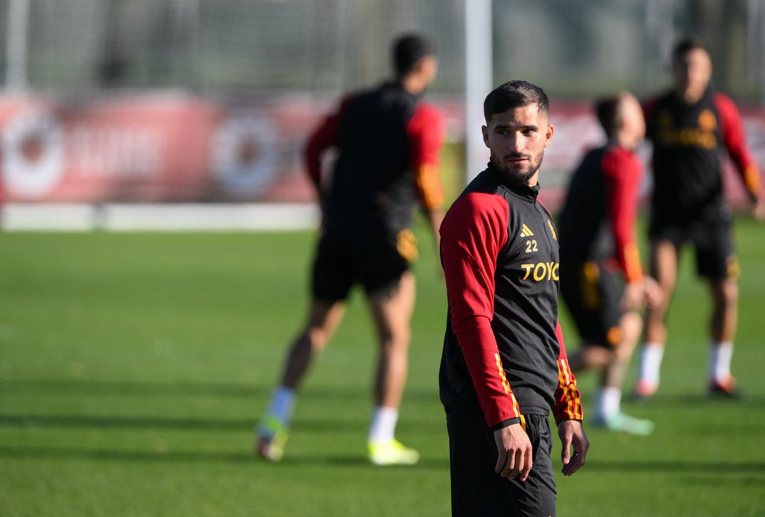 Roma, la rifinitura alla vigilia del Torino – FOTOGALLERY - immagine 24