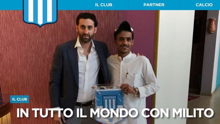 Foto tratta dal sito del Racing 