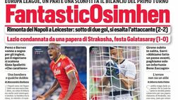 EDICOLA CDS – FantasticOsimhen. Rimonta del Napoli a Leicester